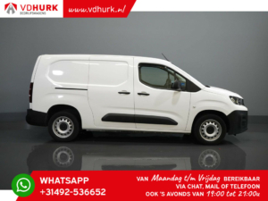 Peugeot Partner Van 1.5 HDI 130 hp Aut. Premium L2 3Pers/ Stand heater/ Cruise/ Carplay/ Seat heating/ PDC V+A/ Towing hook