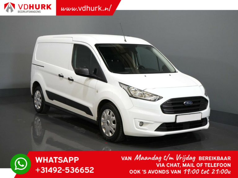 Ford Transit Connect Van 1.5 TDCI 100 hp Aut. L2 Stand heater/ Seat heating/ Carplay/ Camera/ PDC/ Towing hook/ Cruise/ Air conditioning