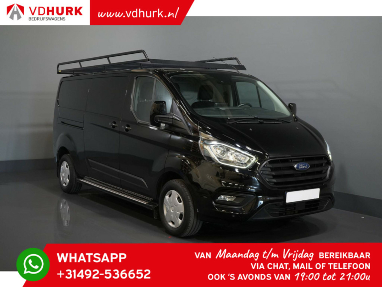 Ford Transit Custom Van 2.0 TDCI L2 Navi/ Carplay/ Bagażnik dachowy/ Hak holowniczy/ Tempomat/ Klimatyzacja