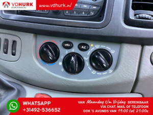 Opel Vivaro Van 2.0 CDTI MOT 04-2025 Radio/ Towing hook/ Air conditioning
