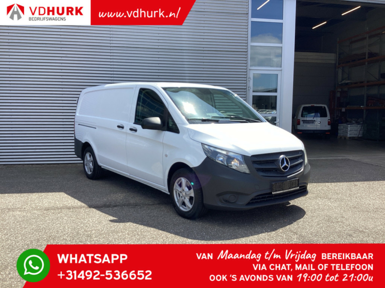 Mercedes-Benz Vito Van 114 CDI 140 hp Aut. L2 Ambient heater/ Seat heating/ LMV/ Towing hook/ Cruise/ Air conditioning