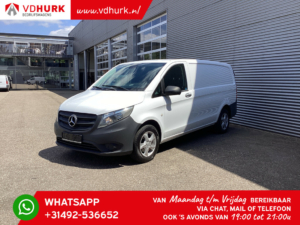 Mercedes-Benz Vito Van 114 CDI 140 hp Aut. L2 Ambient heater/ Seat heating/ LMV/ Towing hook/ Cruise/ Air conditioning