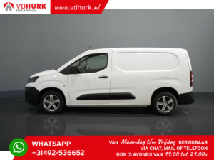 Peugeot Partner Van 1.5 HDI 130 hp Aut. L2 Lang 3Pers./ Standheizung/ Sitzverw./ Carplay/ Kamera/ PDC/ LMV/ Cruise/ Anhängerkupplung/ Airco