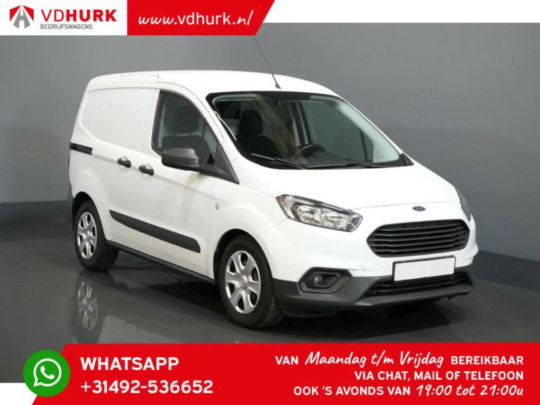 Ford Transit Courier Van 100hp BENZINE! Încălzire scaune/ Aer condiționat/ Cutie de viteze cu 6 trepte