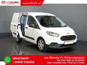 ¡Ford Transit Courier Van 100hp BENZINE! Calefacción de asientos/ Aire acondicionado/ Caja de cambios de 6 velocidades