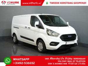 Ford Transit Custom Van 2.0 TDCI 130 hp L2 2.8t Towingverm./ Windshield verw./ Cruise/ PDC V+A/ DAB