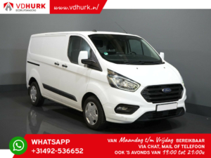 Ford Transit Custom Bestelbus 1.0 EcoBoost 130 pk Aut. PHEV Trend BENZINE/ Plug-In/ Stoelverw./ Navi/ Carplay/ Camera/ PDC/ Cruise/ Airco