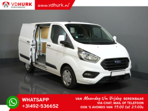 Ford Transit Custom Bestelbus 1.0 EcoBoost 130 pk Aut. PHEV Trend BENZINE/ Plug-In/ Stoelverw./ Navi/ Carplay/ Camera/ PDC/ Cruise/ Airco