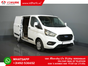 Ford Transit Custom Van 2.0 TDCI 130 ch Chauffage au sol / Sièges / 2.5t Trekverm./ Croisière / PDC / Airco / Crochet d'attelage