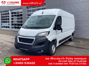 Peugeot Boxer Bestelbus 2.2 HDI 140 pk L3H2 Inrichting/ 270Gr.Deuren/ Stoelverw./ Standkachel/ Camera/ Cruise/ Airco/ PDC/ Trekhaak