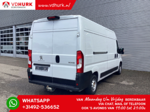 Peugeot Boxer Bestelbus 2.2 HDI 140 pk L3H2 Inrichting/ 270Gr.Deuren/ Stoelverw./ Standkachel/ Camera/ Cruise/ Airco/ PDC/ Trekhaak