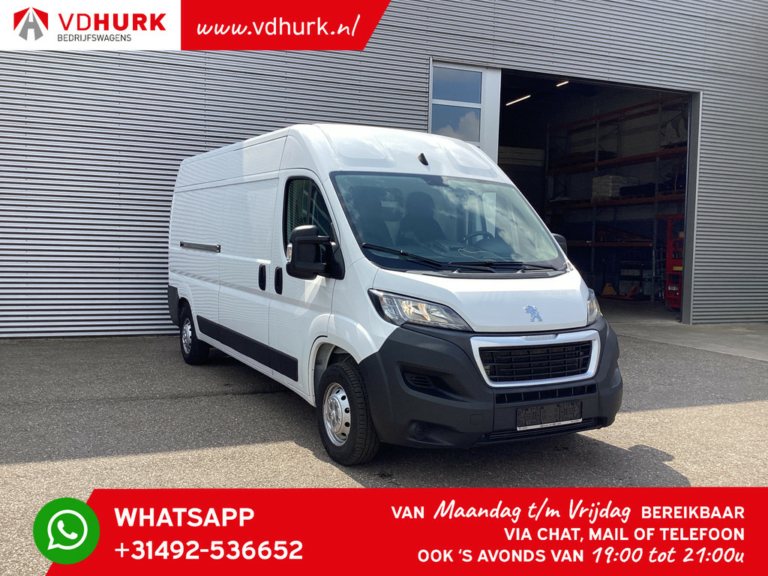 Peugeot Boxer Van 2.2 HDi 140 hp L3H2 270Gr.Doors/ Interior/ Stoelverw./ Stand heater/ Camera/ Cruise/ Airco/ PDC/ Towing hook