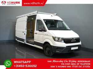 MAN TGE Van 35 180 hp DSG Aut. L4H3 Imperial/ Gev. Seat/ 270Gr. Doors/ Carplay/ Camera