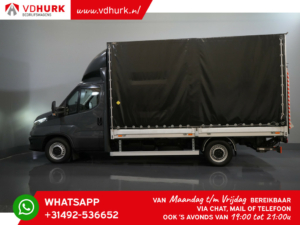 Iveco Daily Bakwagen 35S18 3.0 180 hp Bakwagen Meubelbak/ 2x Schuifzeil/ Laadklep/ Schiebeplane+Heckklappe