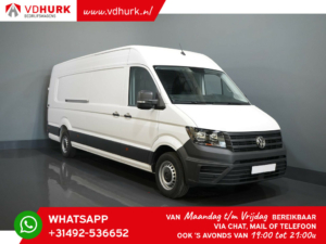 Volkswagen Crafter Furgoneta 35 2.0 TDI 180 CV Aut. L5H3 2x puerta corredera/ Carplay/ Navi/ Gev.Stoel/ Camera/ Cruise/ Stoelverw./ Airco