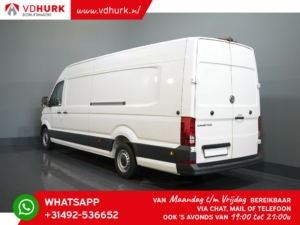 Volkswagen Crafter Bestelbus 35 2.0 TDI 180 pk Aut. L5H3 2x schuifdeur/ Carplay/ Navi/ Gev.Stoel/ Camera/ Cruise/ Stoelverw./ Airco