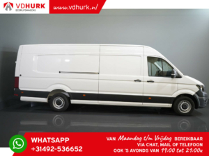 Volkswagen Crafter Bestelbus 35 2.0 TDI 180 pk Aut. L5H3 2x schuifdeur/ Carplay/ Navi/ Gev.Stoel/ Camera/ Cruise/ Stoelverw./ Airco