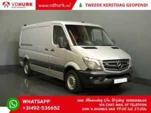 Mercedes-Benz Sprinter Van 319 3.0 V6 EURO6 L2H1 3.5t Trekverm./ Gev.Stoel/ Stoelverw./ Camera/ Cruise/ Navi/ Airco/ Towing hook