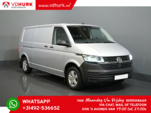 Volkswagen Transporter Bestelbus T6.1 2.0 TDI 150 pk Aut. L2 4Motion/ 4x4/ LED/ Standkachel/ Alarm / Carplay/ Navi/ Camera/ 3,2t GVW/ Stoelverw./ Inrichting/ Cru