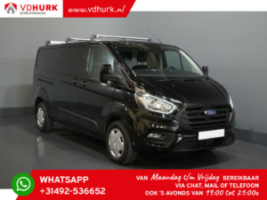 Ford Transit Custom Van 2.0 TDCI 130 ch Aut. L2 CarPlay/ Onduleur/ Sièges chauffants/ Caméra/ Croisière/ PDC/ Barre de remorquage