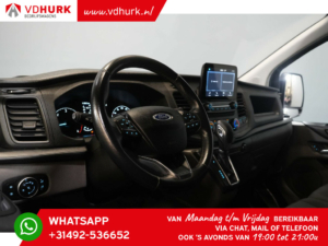 Ford Transit Custom Van 2.0 TDCI 130 CV Aut. L2 CarPlay/ Inversor/ Calefacción asientos/ Cámara/ Cruise/ PDC/ Gancho remolque.