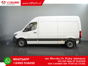 ¡Mercedes-Benz Sprinter Van Aut! L2H2 3t GVW/ LED/ Calefacción de pie/ Seatverw./ Carplay/ Cruise/ Cámara/ Gancho de remolque