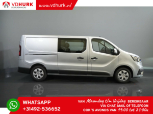 Renault Trafic Van 2.0 dCi 150 cv Aut DC Doppia Cabina LED/ 2x Porta scorrevole/ Telecamera/ Carplay/ PDC/ Gancio di traino