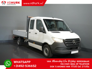 Mercedes-Benz Sprinter Open laadbak 317 CDI Aut. L3 DC Dubbel Cabine 7p./ Open laadbak/ 3.5t Trekverm./ Pick up/ 10