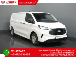 Ford Transit Custom Van 320 2.0 TDCI 136 CV L2 ¡5 años/ 200.000km GARANTIZADOS! 2.6T Trekverm./LED/ Carplay/ Camera/ Cruise/ Seatverw./ PDC V+A/ Airco