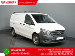 Mercedes-Benz Vito Van 116 CDI Aut. L2 RWD Standkachel/ Navi/ Stoelverw./ Carplay/ Kamera/ Cruise/ Anhängevorrichtung/ Airco