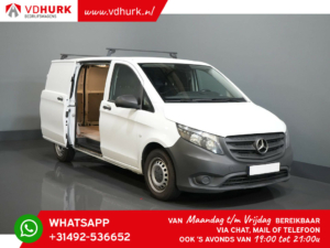 Mercedes-Benz Vito Bestelbus 116 CDI Aut. L2 RWD Standkachel/ Navi/ Stoelverw./ Carplay/ Camera/ Cruise/ Trekhaak/ Airco