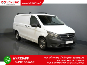 Mercedes-Benz Vito Van 116 CDI Aut. L2 RWD Standkachel/ Navi/ Stoelverw./ Carplay/ Camera/ Cruise/ Towbar/ Airco