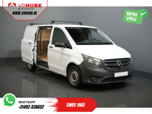 Mercedes-Benz Vito Van 116 CDI Aut. L2 RWD BPM БЕЗКОШТОВНО! Підігрів підставки / Навігація / Підігрів сидінь / Carplay / Камера / Круїз / Буксирувальний гак / Кондиціонер