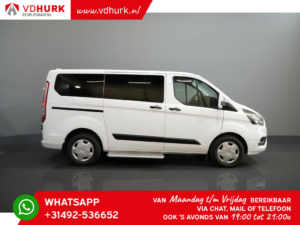 Ford Transit Custom Personenvervoer Tourneo 2.0 TDCI € 34.404,- incl. BTW/BPM Trend Combi/ Kombi/ 9 Persoons/ 9 P