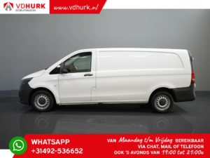 Mercedes-Benz Vito Van 114 CDI Aut. L3 XL RWD Stand heater/ Seat heating/ Camera/ PDC/ Cruise