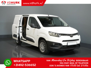 Toyota PROACE CITY Van 1.2 Turbo 130 KM Aut. BENZINE/ 3 os./ Seatverw./ Carplay/ Kamera/ PDC/ Cruise/ Airco