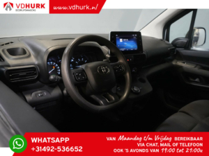 Toyota PROACE CITY Bestelbus 1.2 Turbo 130 pk Aut. BENZINE/ 3pers./ Stoelverw./ Carplay/ Camera/ PDC/ Cruise/ Airco