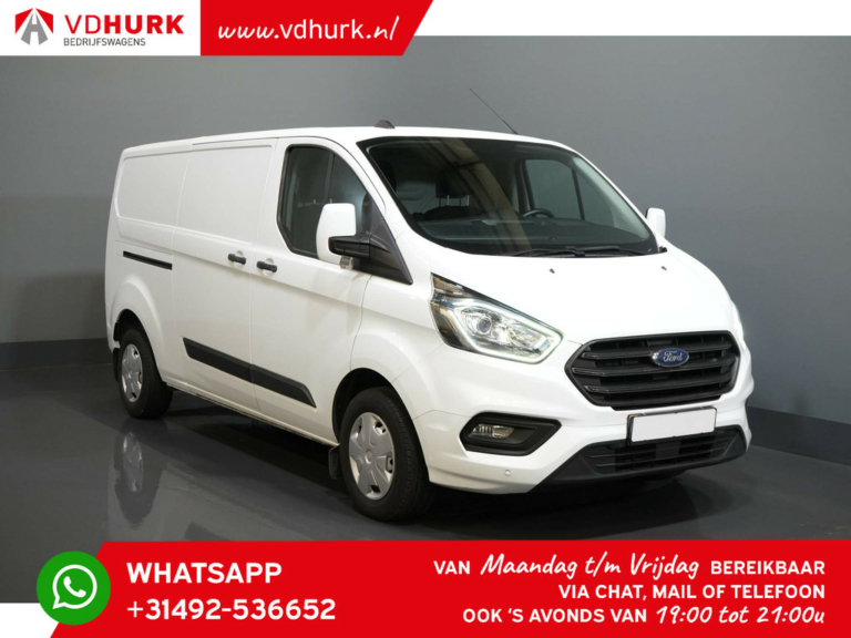 Ford Transit Custom Van 2.0 TDCI 130 ch L2 Trend Verw.Voorruit/ PDC/ Cruise/ Airco