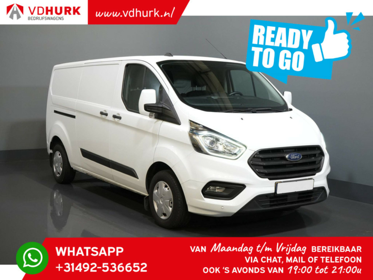 Ford Transit Custom Van 2.0 TDCI 130 cv L2 Trend BPM GRATIS! Ready2Go Parabrezza cablato/ PDC/ Crociera/ Airco