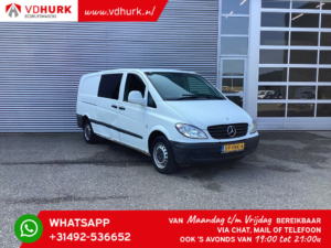 Mercedes-Benz Vito Van 109 CDI DC Doppia Cabina L3/ guida bene/ MOT 11-2024