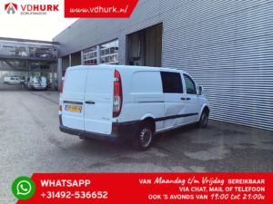 Mercedes-Benz Vito Bestelbus 109 CDI DC Dubbel Cabine L3/ Rijdt goed/ APK 11-2024