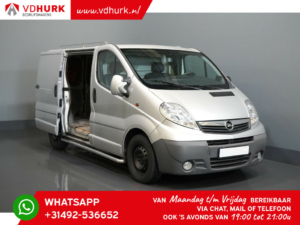 Opel Vivaro Van 2.5 CDTI 115 hp MARGE Airco/ Cruise/ Sidebars/ Abschlepphaken