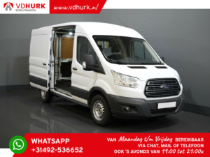 Ford Transit Van 350 2.0 TDCI 130 hp Aut. L2H2 Trend 2x Sliding door/ Stand heater/ Seat heating/ Camera/ PDC/ Cruise/ Airco/ Towing hook