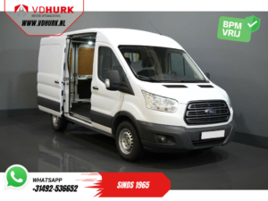 Ford Transit Van 350 2.0 TDCI 130 hp Aut. L2H2 Trend 2x Sliding door/ Stand heater/ Seat heating/ Camera/ PDC/ Cruise/ Airco/ Towing hook