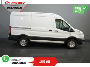 Ford Transit Van 350 2.0 TDCI 130 KM Aut. L2H2 Trend 2x Drzwi przesuwne/ Ogrzewanie podłogowe/ Ogrzewanie siedzeń/ Kamera/ PDC/ Cruise/ Airco/ Hak holowniczy