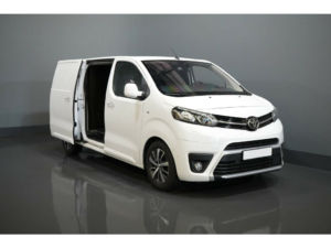 Toyota ProAce Van 2.0 D-4D 180 hp Aut. L3 2x Sliding door/ Adapt. Cruise/ Alarm III/ Stand heater/ Seat heating/ Keyless/ Climate/ CarPlay/ Camera