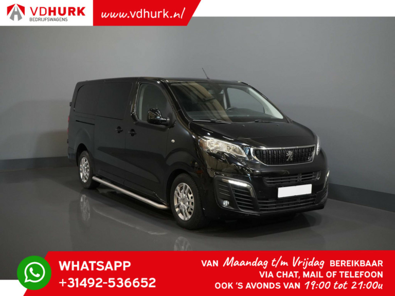 Peugeot Expert Van 2.0 HDI 180 KM Aut DC Double Cab Carplay/ Kamera/ PDC/ Cruise/ Listwy boczne/ Hak holowniczy/ Klimatyzacja