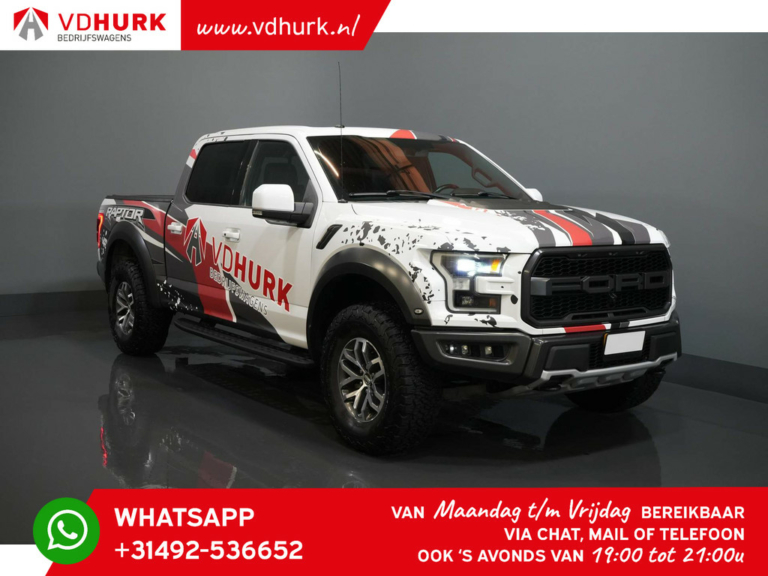 Ford USA F-150 Bestelbus RAPTOR 460 pk DEMO Lage Bijtelling/ DB- Ketting mod./ NL Auto