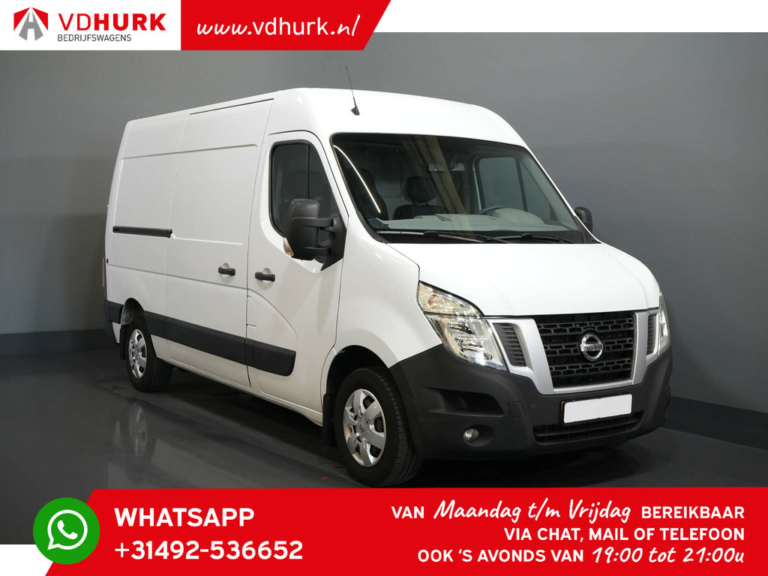 Nissan Interstar Van 2.3 dCi 130 ch L2H2 Caméra/ Croisière/ 2.5t Trekverm./ 3.5T GVW/ Airco/ Crochet d'attelage