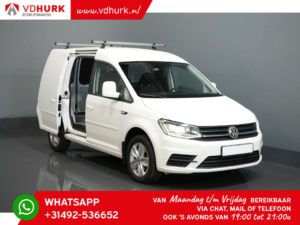 Volkswagen Caddy Van 2.0TDI 100 hp DSG Aut. Bi-Xenon/ Stand heater/ Alarm/ Carplay/ Seat heating/ Cruise/ Air conditioning/ Towbar